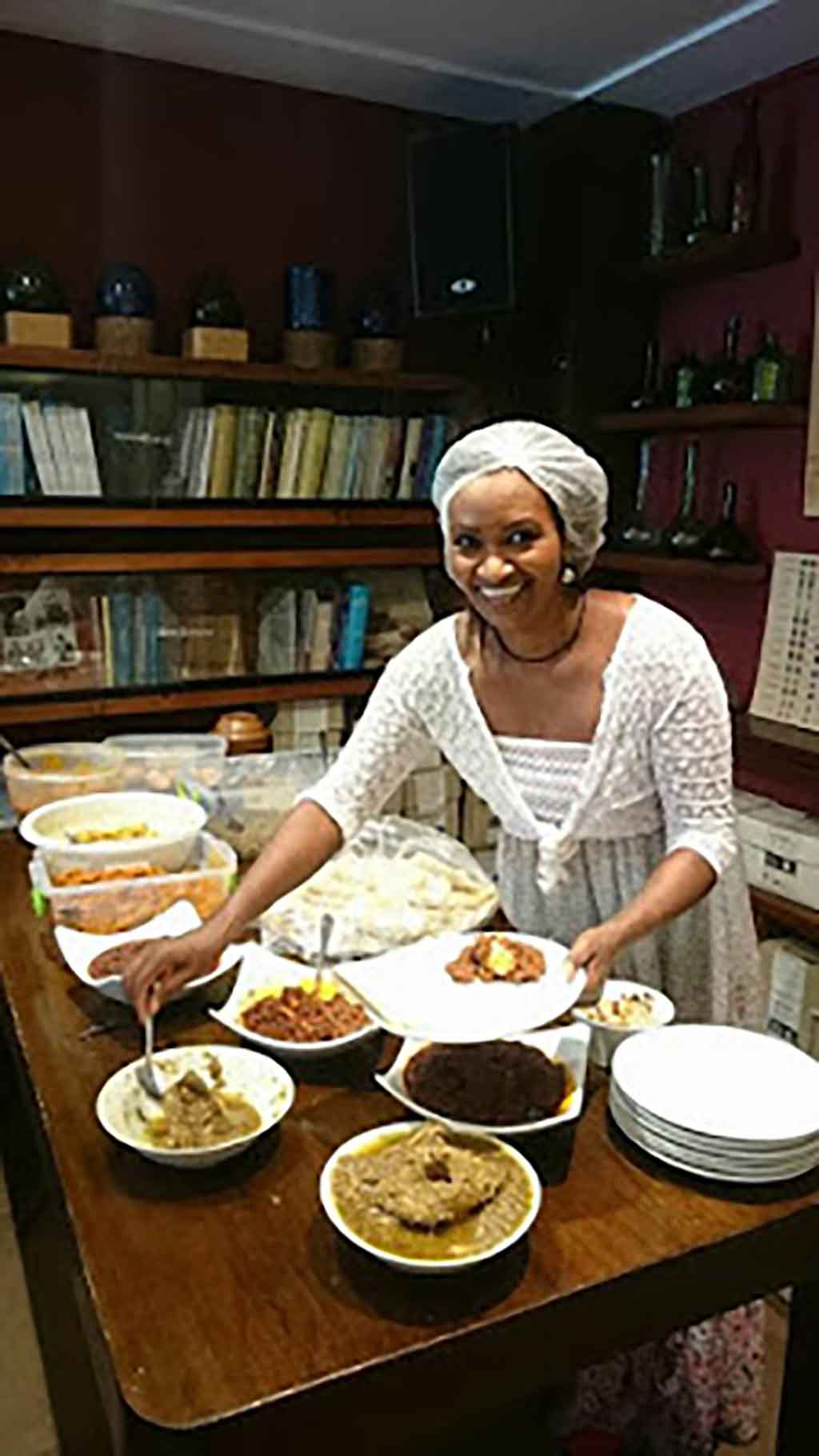 Rahel cooks at t-marbouta again!